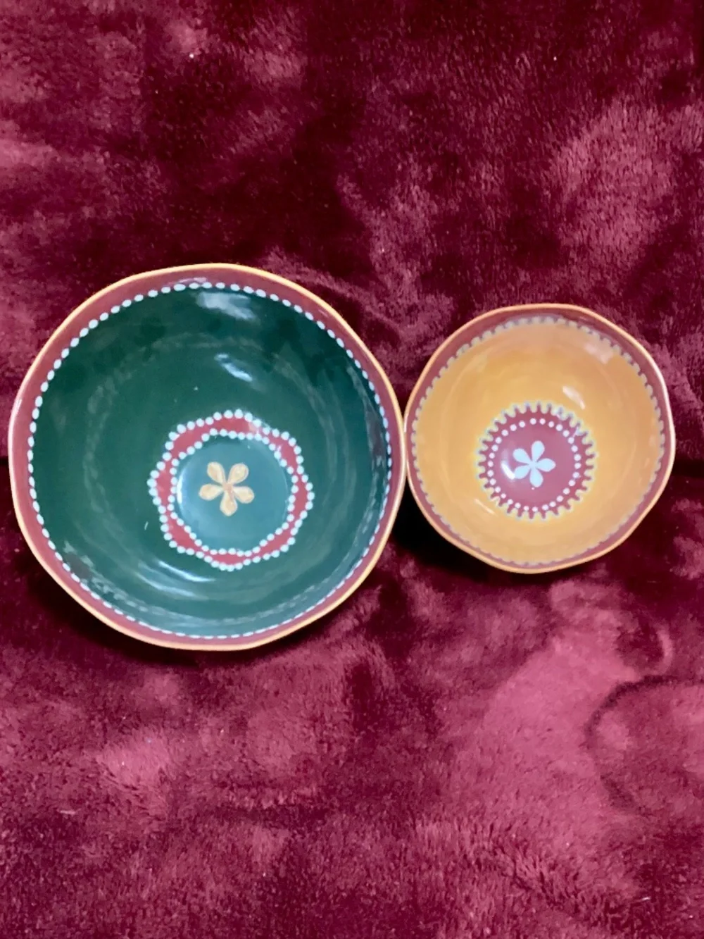 Southwestern Pier 1 Stoneware Bowls